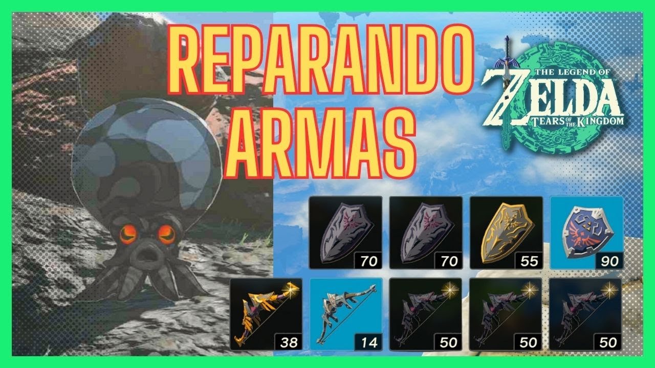 COMO REPARAR E ADICIONAR STATUS AS SUAS ARMAS EM ZELDA TEARS OF THE KINGDOM YouTube COMO REPARAR E ADICIONAR STATUS AS SUAS ARMAS EM ZELDA TEARS OF THE KINGDOM YouTube