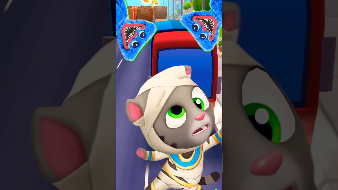 Mummy Tom vs Huggy Wuggy 😱💀 | Funny Gold Run Shorts