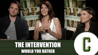 Cobie Smulders and the Cast of The Intervention Play Would You Rather