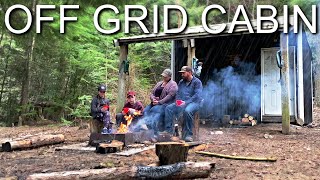 Caught In A Hailstorm at an Off Grid Cabin | Family Adventure