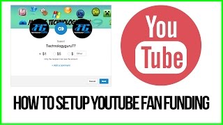 How To Setup YouTube Fan Funding - YouTube Tutorial