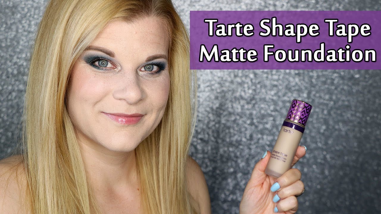 Tarte Shape Tape Matte Foundation - First Impressions & Wear Test ...