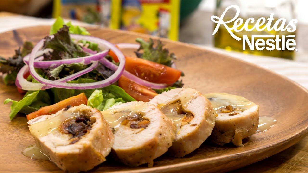 Pechuga de pavo rellena• Recetas Nestle CAM - YouTube