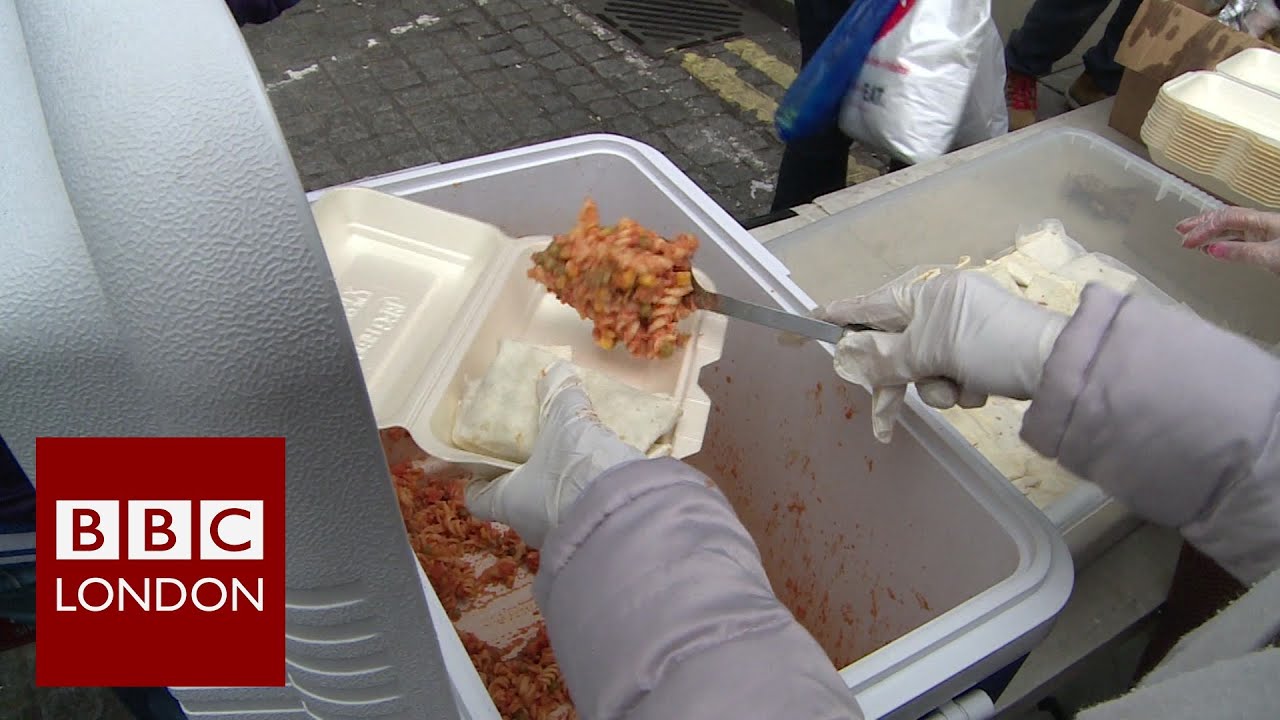Sikh charity feeding homeless people in London