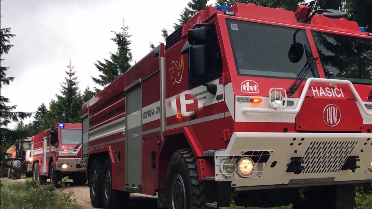 Austrian Bavarian Czech Forest Fire Drill 2017