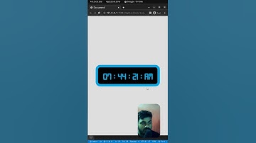 Digital clock using html, css & Js in tamil #shorts #shortsfeed #short #trending #digital #clock