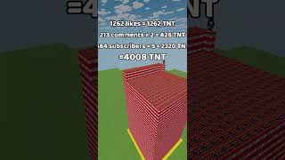 TNT day 7 #minecraft #shorts