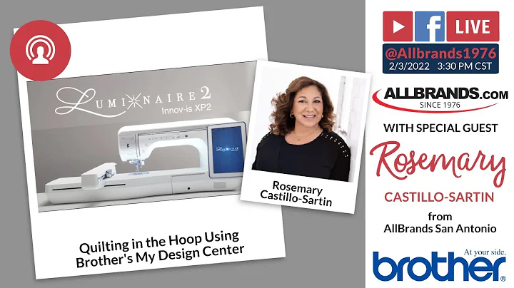 THE ALLBRANDS SHOW | Quilting in the Hoop Using Br...