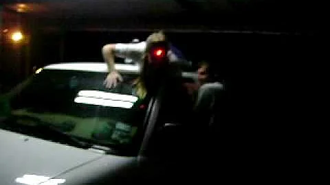 brother using baby sister to unlock truck