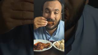 SPICY HOT WINGS + KETCHUP 🌶️🍗 | Crunchy ASMR Eating Sounds #Shorts