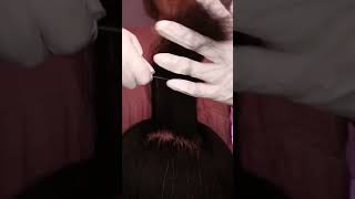 A Satisfying ASMR Scalp Check In Textured Hair #bebravebeyouasmr #asmrscalpcheck #asmrscratching