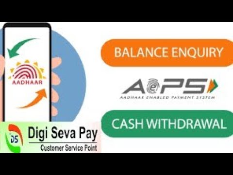 Aeps cash withdrawal and Cashout process _ Digi seva pay without charges