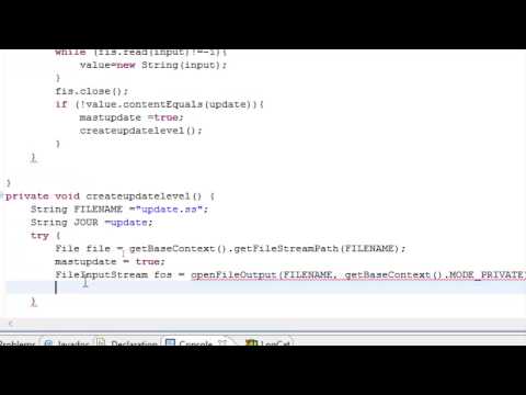 Create Android application jokes 12 read from text file