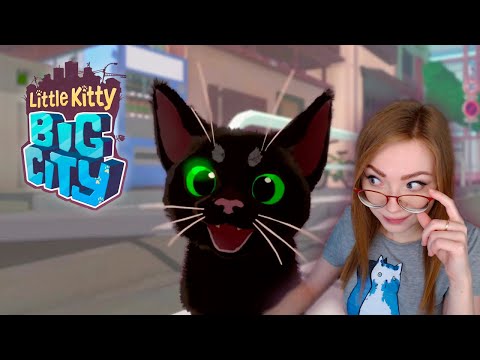 Видео: Кот в Большом городе! • Little Kitty, Big City • ПРОХОЖДЕНИЕ ИГРЫ НА СТРИМЕ