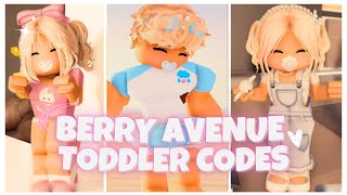 CUTE PREPPY TODDLER OUTFITS Outfit Codes For Berry Avenue Compilation