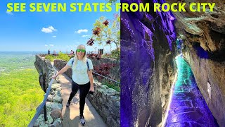 We Saw 7 States, Explored Underground Fairyland Caverns & More at Rock City (Georgia/Tennessee)