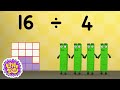 Divide and conquer  fun adventures learning division  learn to count  numberblocks