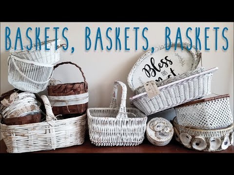 Baskets, baskets, baskets • Transform & up-cycle