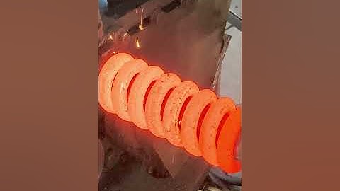 The spring manufacturing process that can be used for tank shock absorber #machine #manufacturing