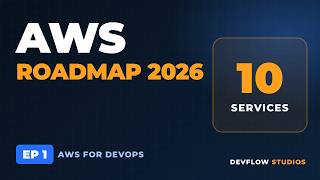 AWS for DevOps Roadmap 2026: The Only 10 Services You Need (Beginner Guide)