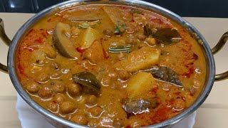 கடலை குழம்பு /Black channadal curry/ Kadalai kulambu /kadalai curry recipe in tamil /sundal kulambu