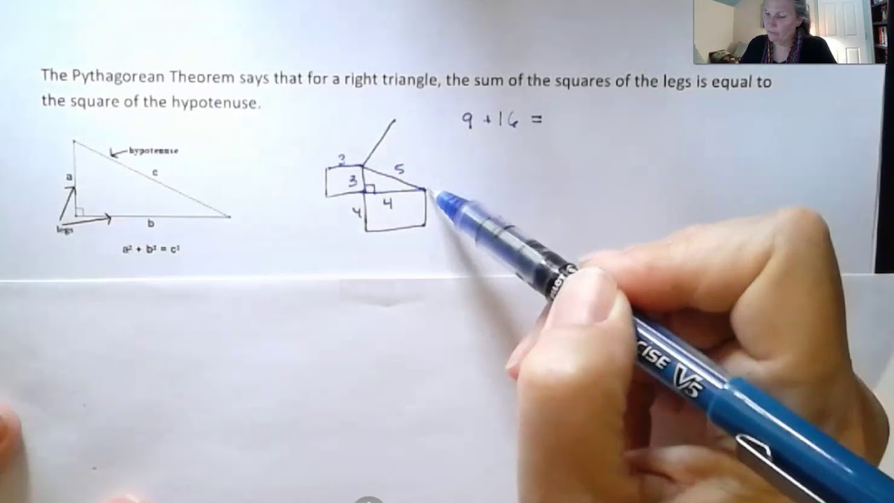 problem solving of pythagorean theorem