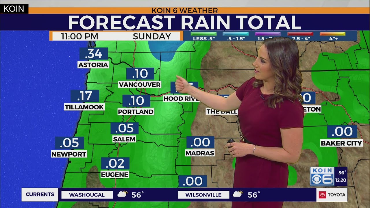 Weather forecast: Temps climb into the 70s this week - YouTube