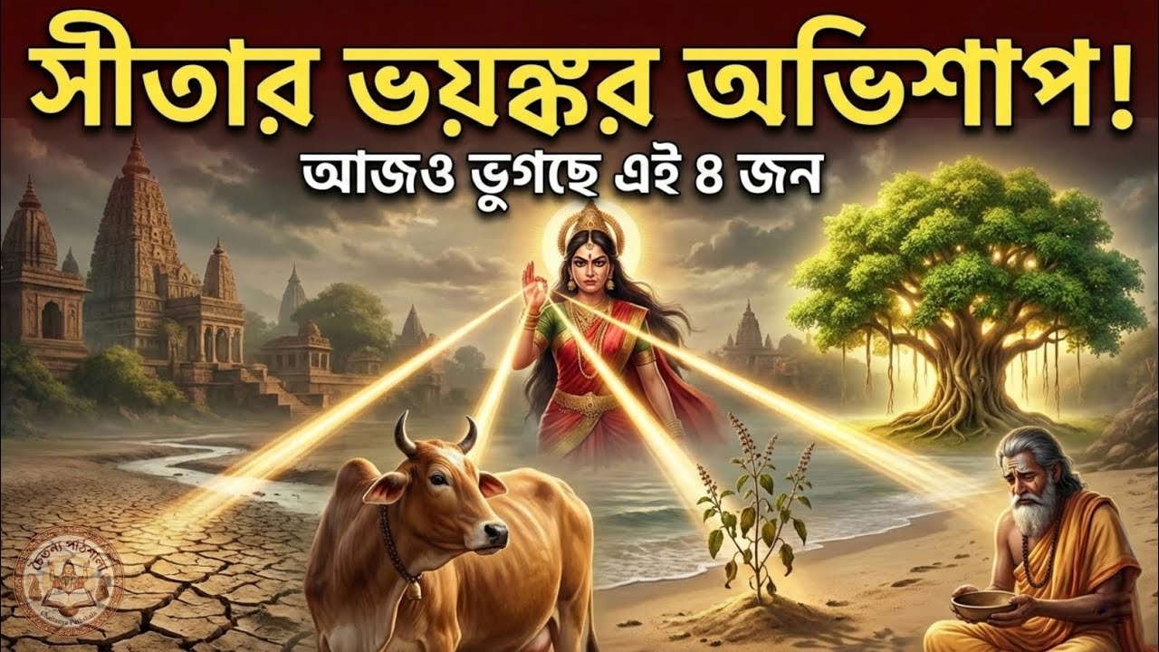 সীতা মায়ের ভয়ঙ্কর সেই অভিশাপ! আজও ভোগ করছেন এই ৪ জন 😱 রামায়ণের কাহিনী 🙏 Sita's Curse in Ramayana