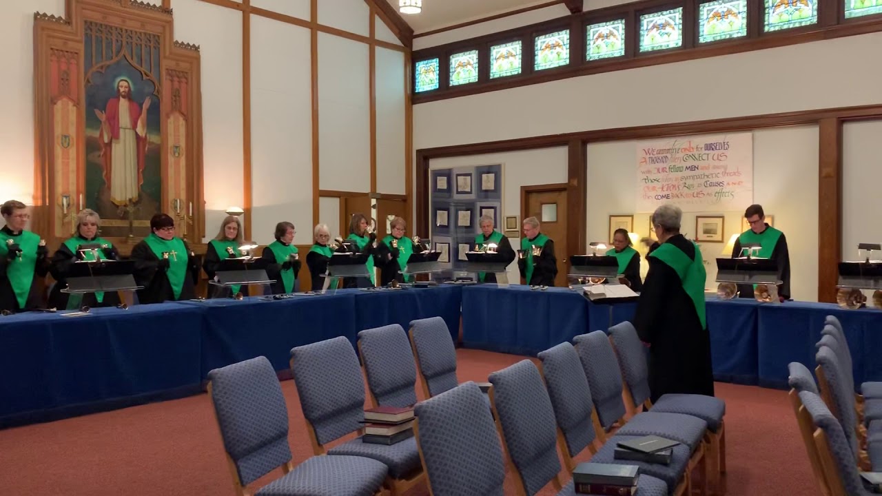 Handbell Choir 1 19 20 Trinity United Methodist Church New Cumberland Youtube