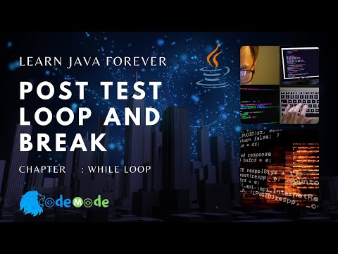 Post Test Loop And Break in java | Post loop in java