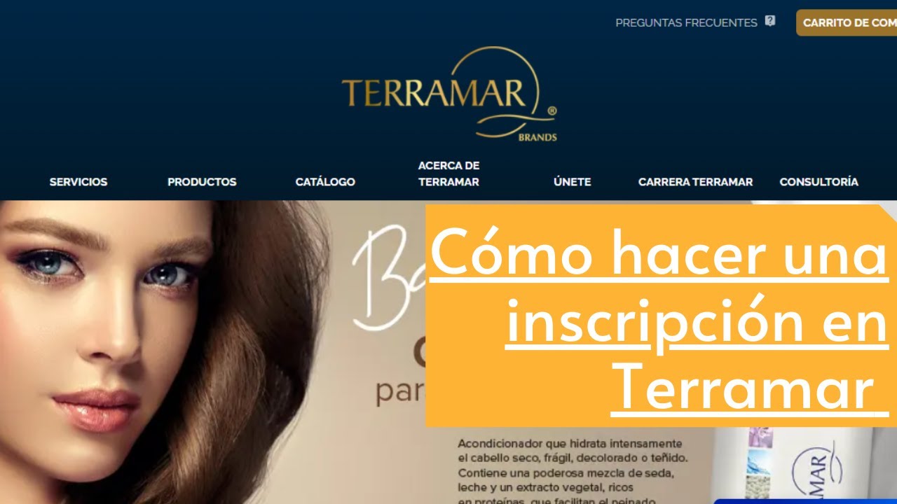Realiza Una Inscripcion En Terramar Youtube