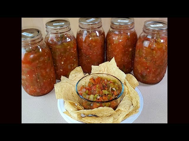 Chunky Canned Salsa - Dish 'n' the Kitchen