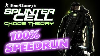 Splinter Cell: Chaos Theory  100% Speedrun (Expert) [58:26]