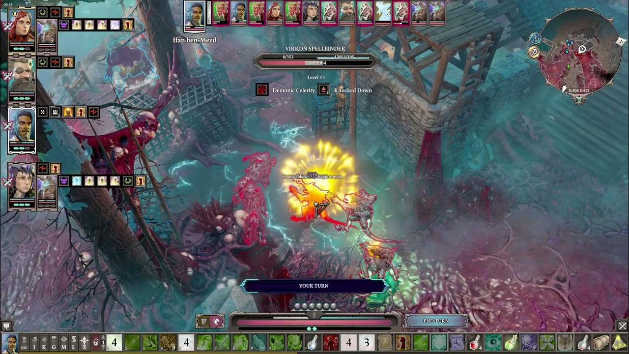 Divinity Original Sin 2 Bloodmoon Island Fight (Tactician) YouTube