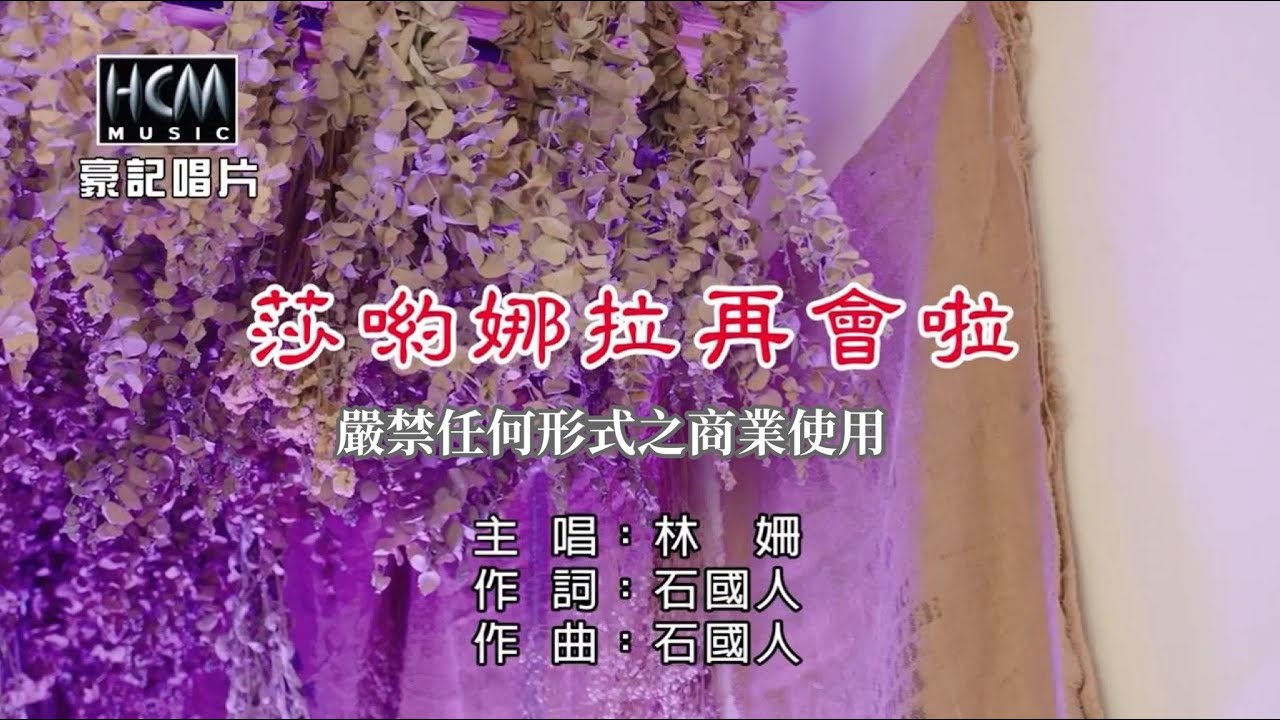 林姍-莎喲娜拉再會啦【KTV導唱字幕】1080p