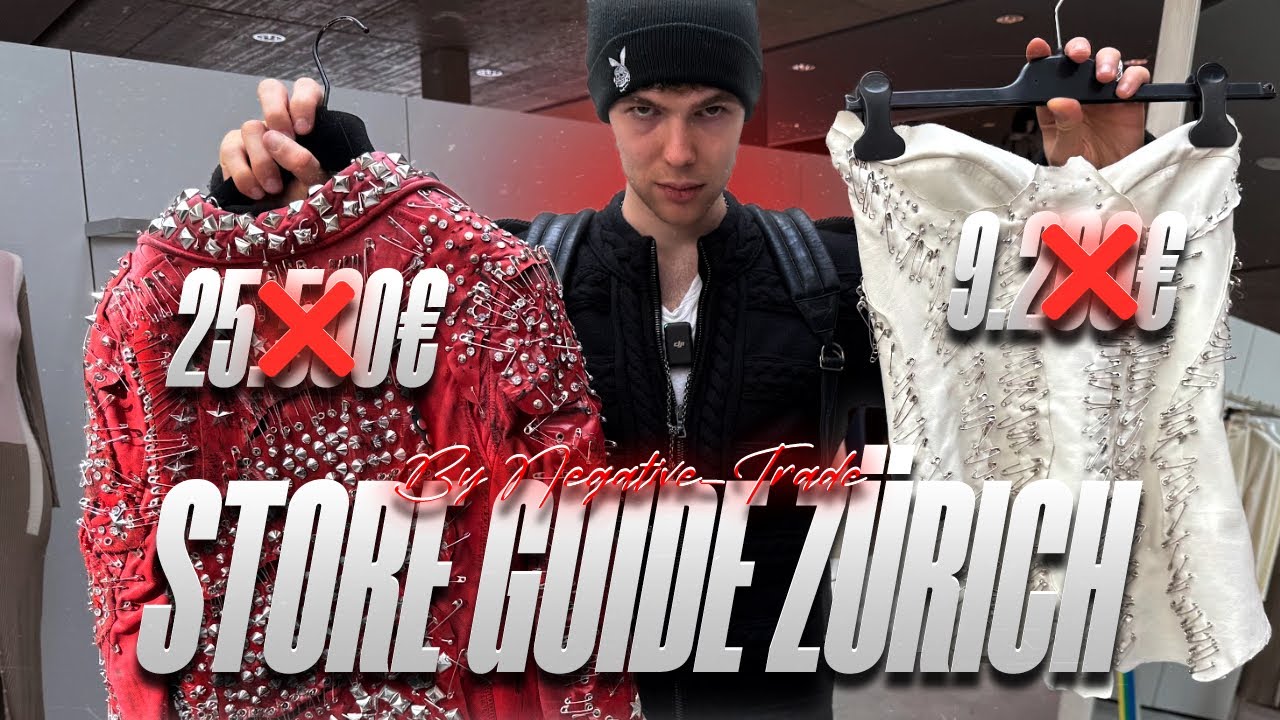 Bis -90% auf Balmain & SLP 🤯 – DIE SELTENSTEN Archive Pieces in Europa // Store Guide Zürich