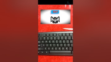 "Bat Symbol in MS Word 🦇 | Secret Shortcut Key You Must Try!" #shorts #trending #keyboard
