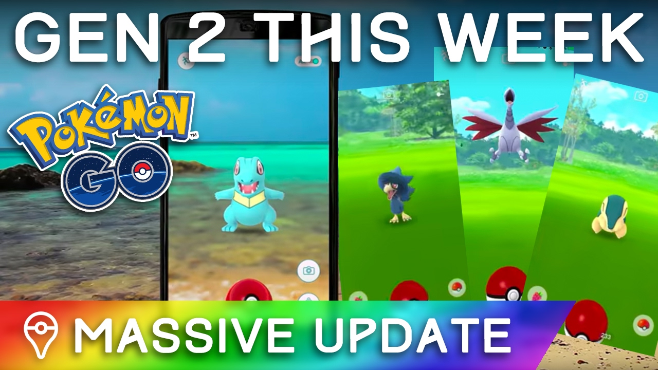 POKÉMON GO GEN 2 UPDATE CONFIRMED ✦ NEW POKÉMON COMING TO POKÉMON GO -  YouTube