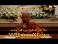 MN123.15 Qualities of the Buddha's birth, rather ludicrous