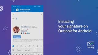How To Install Your Email Signature On Outlook Android