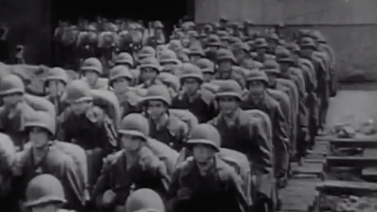 D-Day Convoy to Normandy (Original footage)