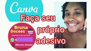 DIY Sticker/Labeler for Cake in a Jar or Other Product Using Canva | Do It Yourself ❤️🌼 screenshot 2