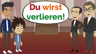 Deutsch lernen | Der Prozess | Wortschatz und wichtige Verben