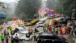 Sitinjau Lauik Mengamuk  Ratusan Sopir Dalam Bahaya Hal Yang Ditakutkan Pkjr Terjadi Di Tikungan