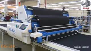EA5-210 Automatic Serial Knit and Woven Spreading Machine: EAGLE SPECIAL SEWING