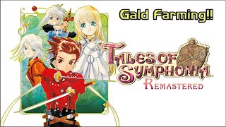 Tales of Symphonia Early Gald Farming!!