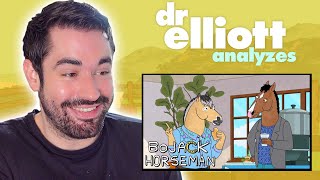 Doctor REACTS to BOJACK HORSEMAN | Psychiatrist Analyzes "A Horse Walks into a Rehab" | Dr Elliott