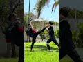 Who said training only happens inside the dojo? 🥋☀️