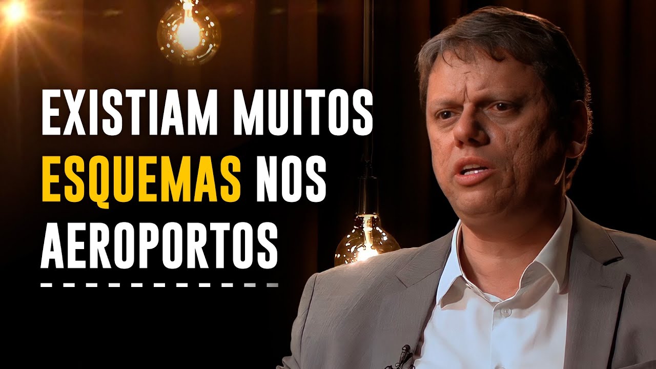 Tarcísio de Freitas explica porque algumas concessões de aeroportos deram errado