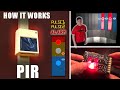 PIR motion detector - HOW IT WORKS (is it watching you?)